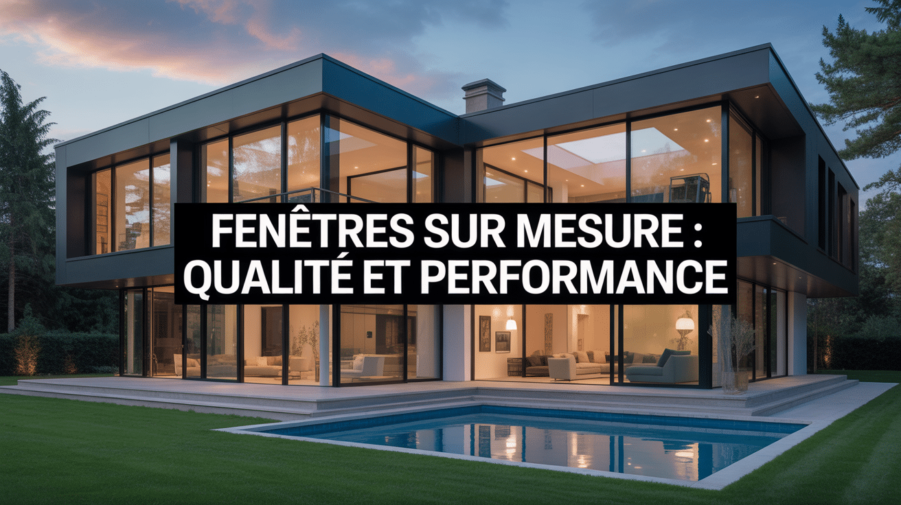 Fenêtres Lorenove design moderne, intérieur et extérieur lumineux
