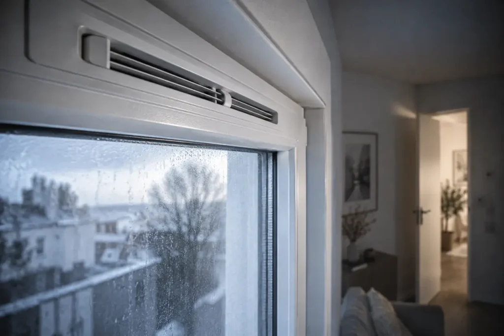 Aération de fenêtre PVC : l’erreur qui favorise condensation et moisissures